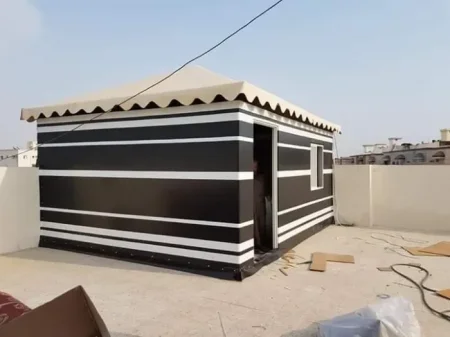 تركيب بيت شعر ملكي في الحوش والاسطح